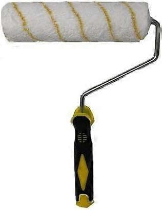 Målarrolleröverdrag Dead End Rollerborste Gul Rand Rollerborste 9 Tum Mikrofiber 6-pack