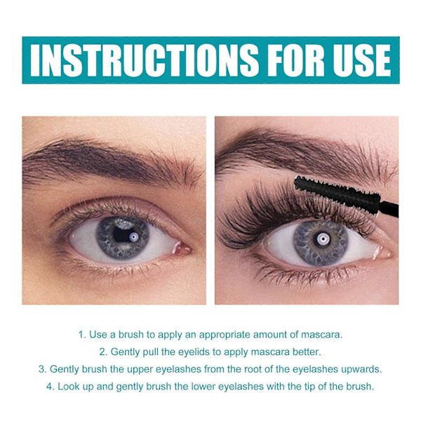 Liquid Lash, otrolig längd, långvarig, inga klumpar, allergivänlig BROWN