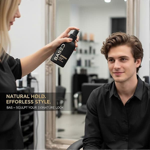 Svart 200 ml sjøsaltspray 200 ml dyretestet, egnet for 200 ml størrelse 1 pc