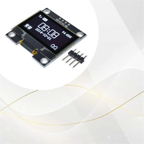 1,3 tums OLED-displaymodul 128x64 LCD-display 4PIN I2C IIC kommunicerar för