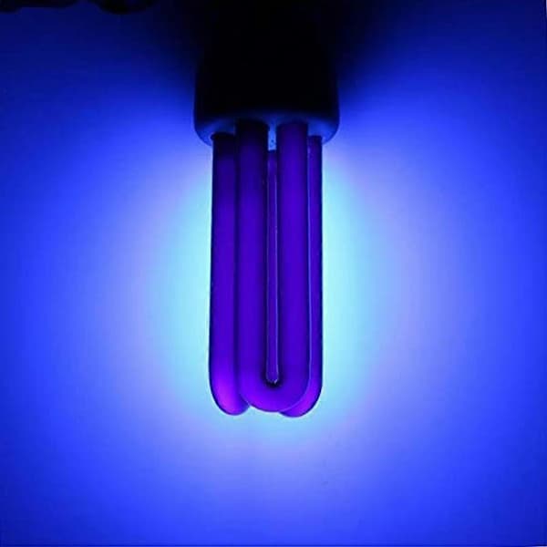 E27 40W UV-pære, UV Ultraviolet, ideel til belysning af reaktive overflader