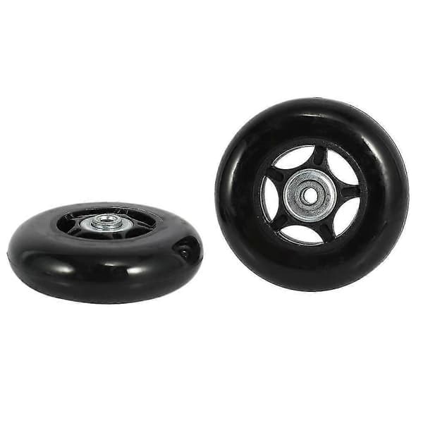 2 sæt bagagekuffert udskiftningshjul OD 80mm