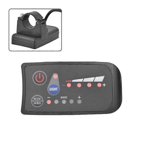 S810 E-Bike Meter LED Display 36V IP65 til Elcykel Elcykel Meter 5PIN Boris