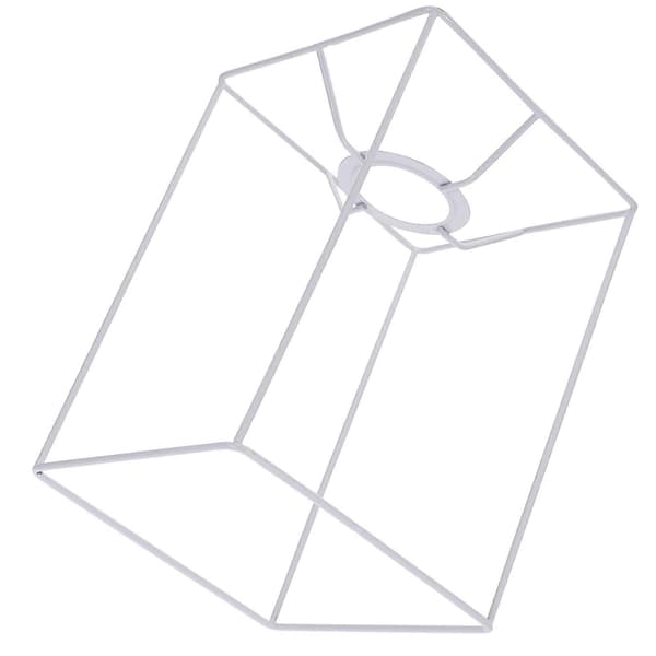 Håndværkslampeskærmsstel til bord- og loftslamper, rustfrit design