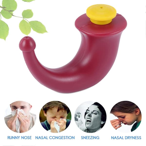 Yoga Neti Pot Neseskyllesystem Sinusskylling Bihuler 200 ml