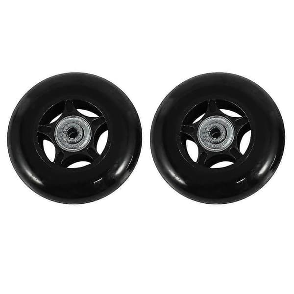 2 sæt bagagekuffert udskiftningshjul OD 80mm