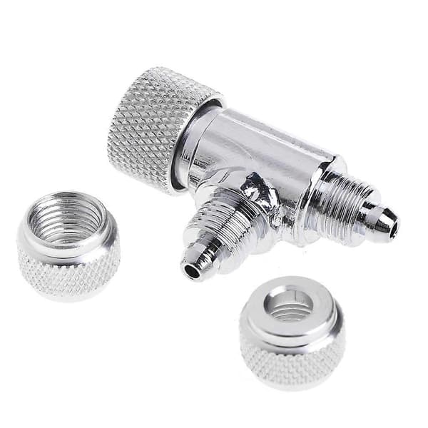 CO2-nål for ventil for systemmåler trykkdiffusor DIY plantet akvarium 2 T