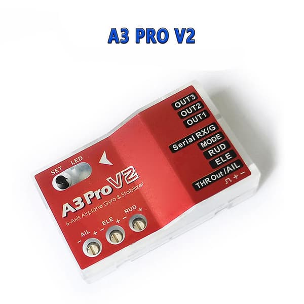 A3 Pro V2 6-akset gyro flygyro-system flyvekontroltilbehør