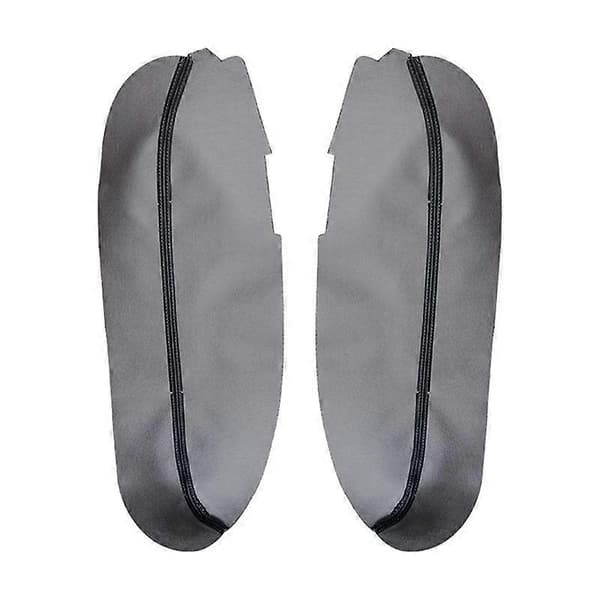 För RL 2005-2012 Mikrofiber Läder Bilinredning 2st Främre Dörr Armstöd Panel Skydd Klädsel Grå