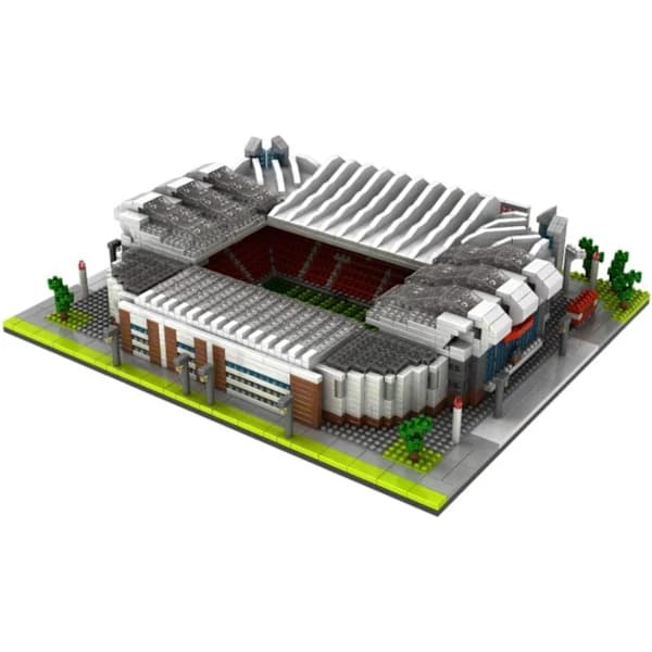 3800 bitar Byggmodell att montera Old Trafford Stadium med