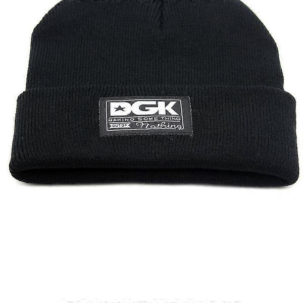 Mössa för män Varm stickad mössa Dgk Letter Pullover Hat Utomhusmössa