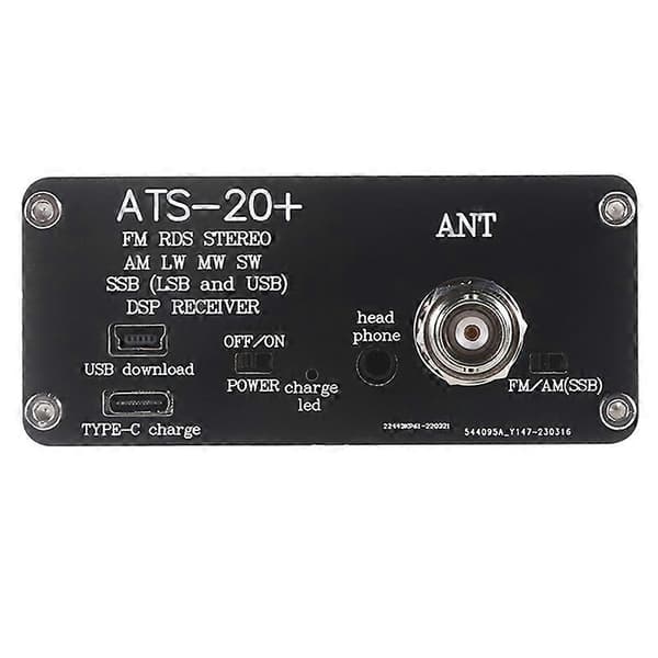 Si4732 ATS-20+ ATS20 Kortbølgeradiomottaker SDR-mottaker