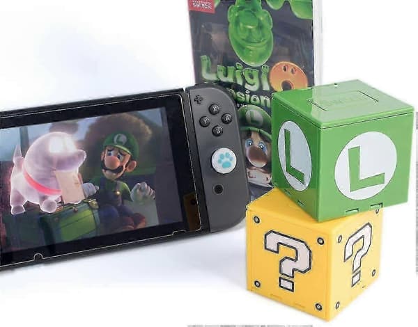 Switch Spillekort Etui, Spillekort Holder Til Nintendo Switch Spil Med 16 Pladser (gul)