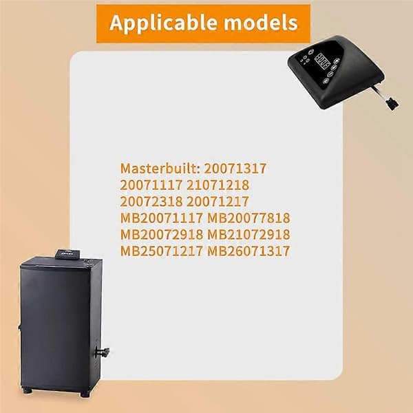 9907160014 Digitaalinen ohjain savustusgrilliin Masterbuilt MB20071317