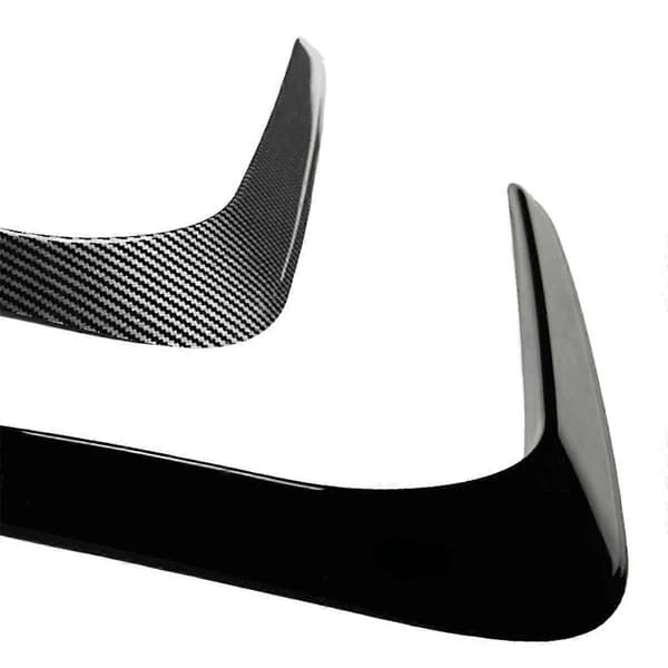 Bil Front Bumper Splitter Spoiler til 4-serie G26 Blank Sort