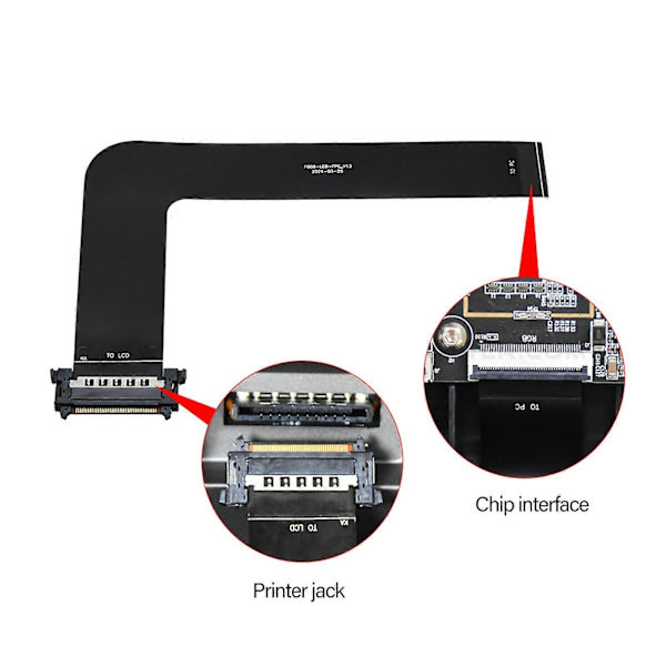 Premium K2 Plus FPC Display Link til K2 PLUS 3D-printer Design til elektronisk reparation og vedligeholdelse af reservedele