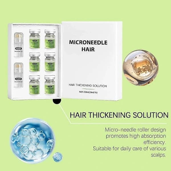 Alphainfuse Hårvekstsystem, Avansert Hårvekstbehandling Ginseng 6 stk/sett 1 stk 1pc
