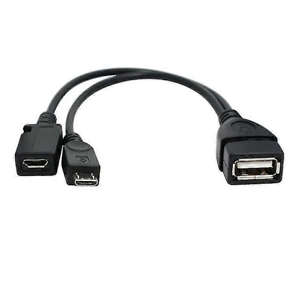 Til Fire Stick USB OTG PORT ADAPTER Kabel 2. Gen Fire 1 Cube
