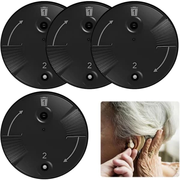 CeruShield Disk V2.0 for Phonak — 4 erstatningsvoksfiltre