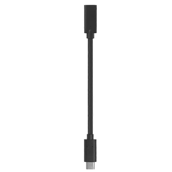 USB C forlængerkabel han til hun USB3.1 datakabel hurtig opladning til bærbar computer mobiltelefon sort