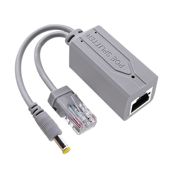 Kompakt 48V til 12V POE Konverter Høj Effektivitet 48V til 12V POE Adapter for Stabil Strømforsyning til Kameraer & Routere