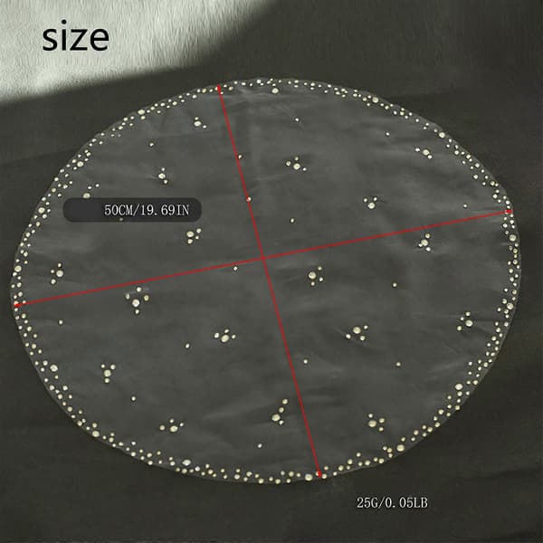 Hvitt slør Rhinestones Mantilla Hodeplagg Bryllupshårtilbehør Hvitt Bryllupsslør Hodeplagg Hvitt Slør Hvitt