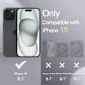 iPhone 15 Mattamusta Kuori