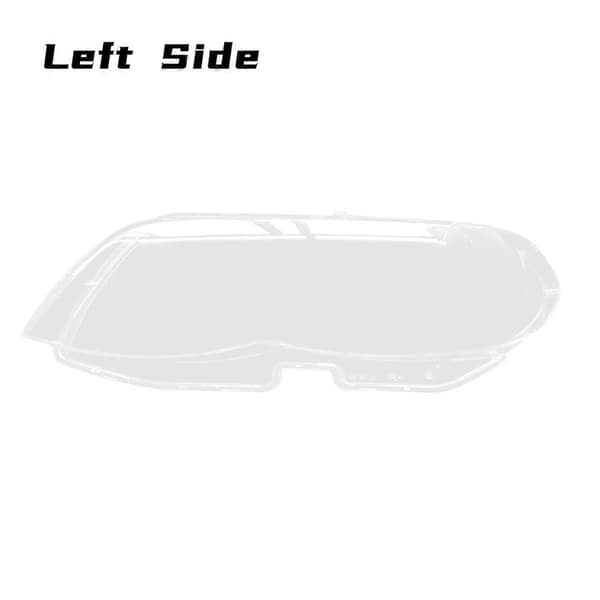 Bilfrontlykt Skall Frontlykt Linsedeksel for X5 E53 2004-2006 Venstre Side 63117166803