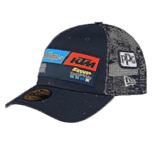 FOX Monster Stretch Baseballcaps med buet brem for racing og uformell sport D