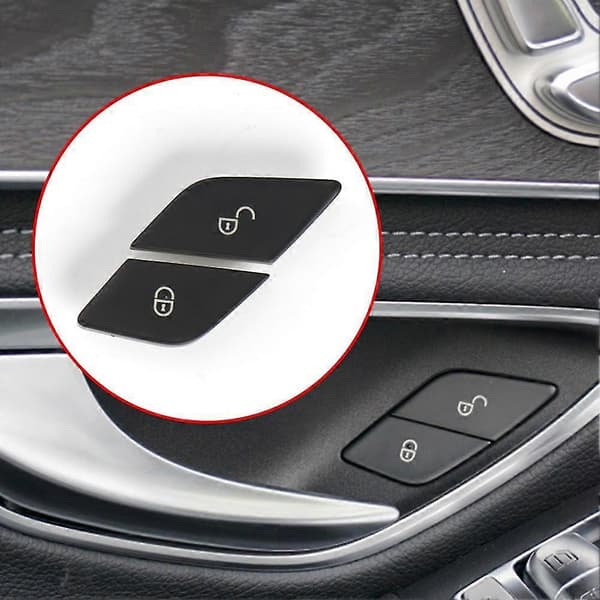 Billås Knapp för Framdörr Bil C E Glc Klass W205 W253 W213 Svart Rhd
