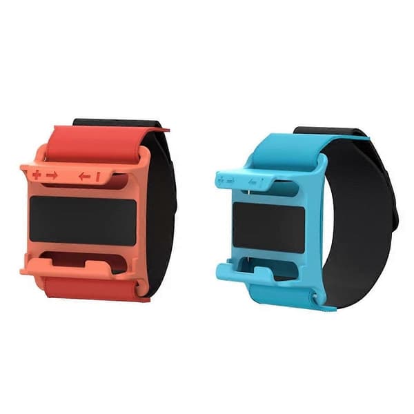 Justerbare spillhåndleddsstropper for 2 gamepads Justerbar sportshåndleddsstropp for Switch 2-tilbehør