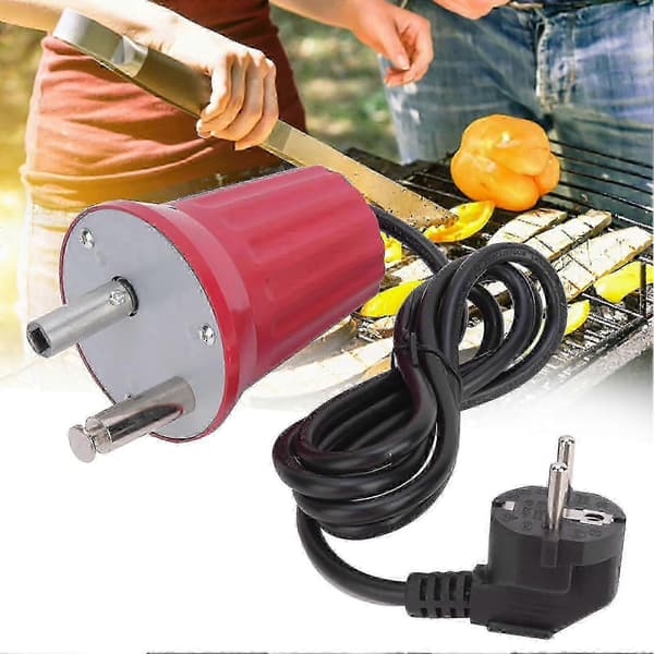 250V Elektrisk ABS Grill Rotator Motor - til Udendørs Grill (EU Stik)