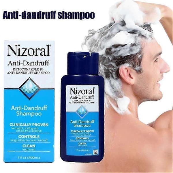 Nizoral Anti-skælshampoo med frisk duft 7 fl oz 200ml exp