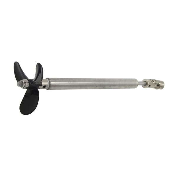 RC bådaksel drivaksel med propeller til RC bådmodel 15x10cm 3.0mm