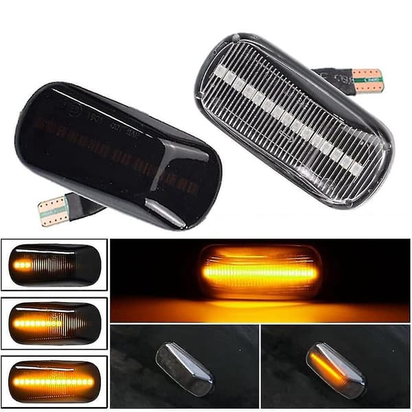 LED Dynamisk Forreste Sidelys Blinklys Til Accord -v Fit Jazz -v Udskiftning