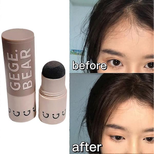 Hårfestepudderstift - Vanntett, dekker røtter, 2g, concealer Native black