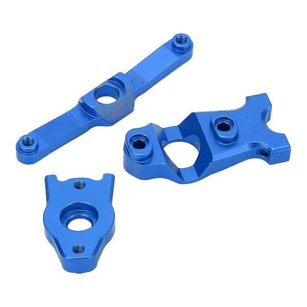 RC-styreenhed i aluminiumslegering opgraderingsdele til Traxxas E Revo Vxl Summit 1/16 RC-biler blå