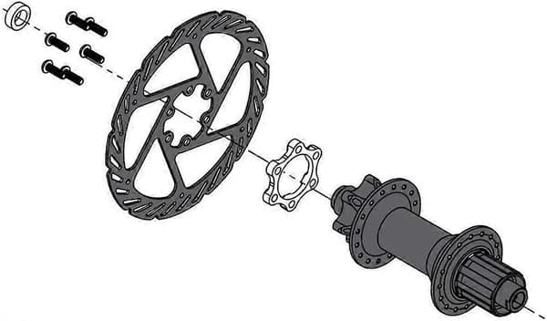 Forreste cykel Boost navkonvertering (15 mm x 100 mm til 110 mm)