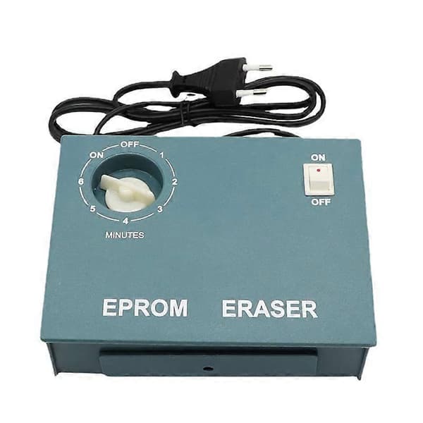 UV EPROM-viskelær EPROM-data sletteverktøy Ultrafiolett lys EU-plugg