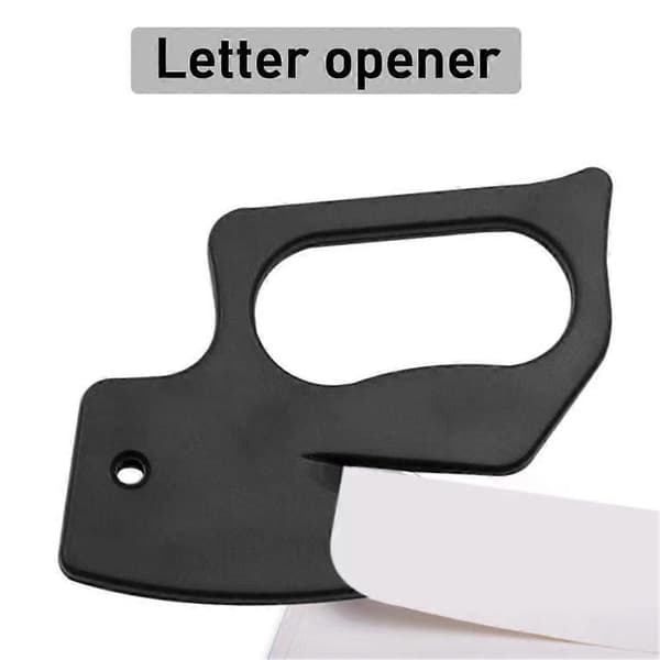 Djurformad brevöppnare, pappersskärarkniv black