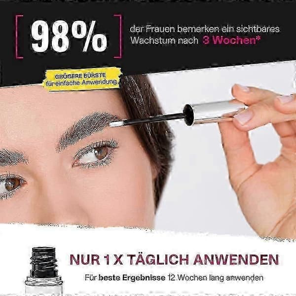 1-3x ögonbrynsvårdserum vårdar ögonbrynen och främjar ögonfranstillväxt. 1pc