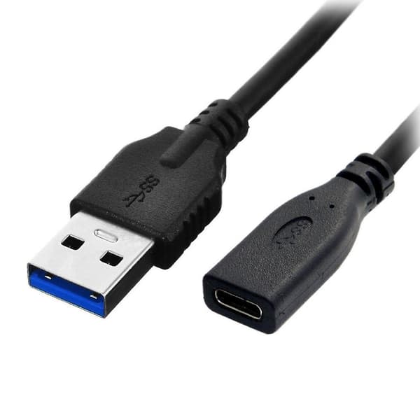 USB3.1 Typ C hona till USB 3.0 A hane dataadapter för surfplatta/mobiltelefon
