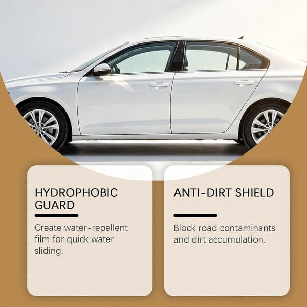 1/2/3 stk. Hydrofob Bil Spray Coating Hurtig Påføring, Langvarig Glans & UV-Beskyttelse 1pcs