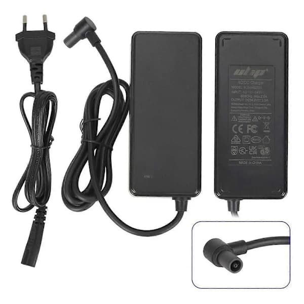 54.6V 2A Lader for 4 Ultra/4 Pro 2. generasjons elektrisk sparkesykkel laderadapter strømtilbehør EU-plugg