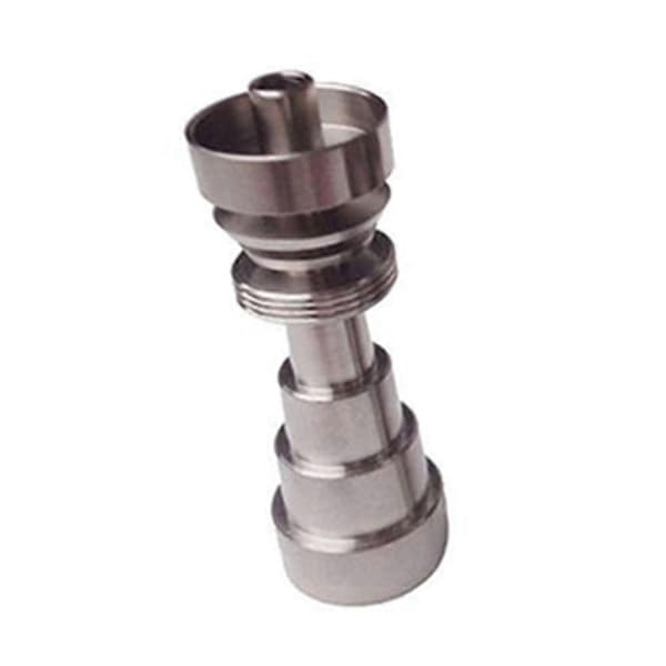 Universals 6 i 1 Domeless Gr2 Titanium Nail Han/Hun Forbindelse 10/14/18mm