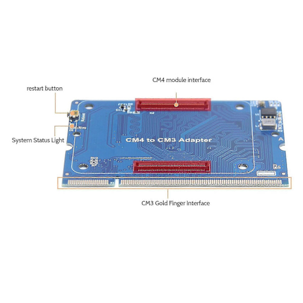 Cm4 Till Cm3 Adapter För Raspberry Pi Computing Module Cm4/cm3+/cm3l