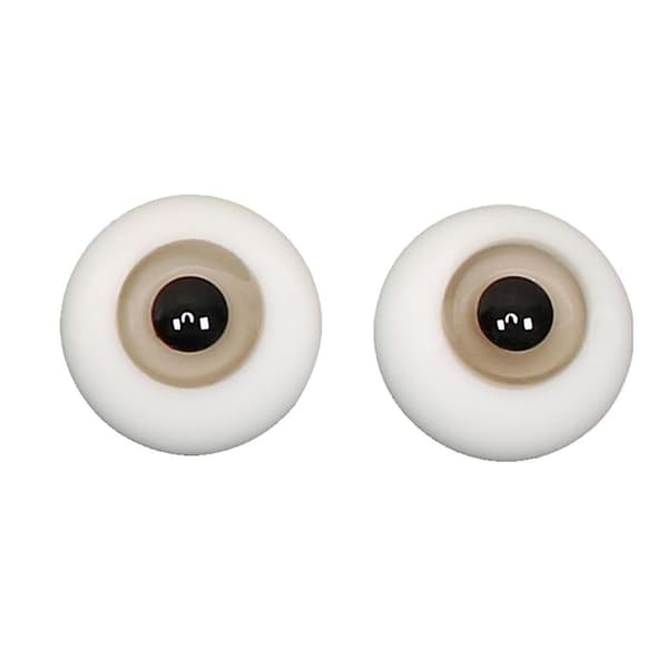 5x8mm lasiset soikeat silmät BJD-nuken tarvikkeisiin DIY-tarvikkeet vaaleanharmaa