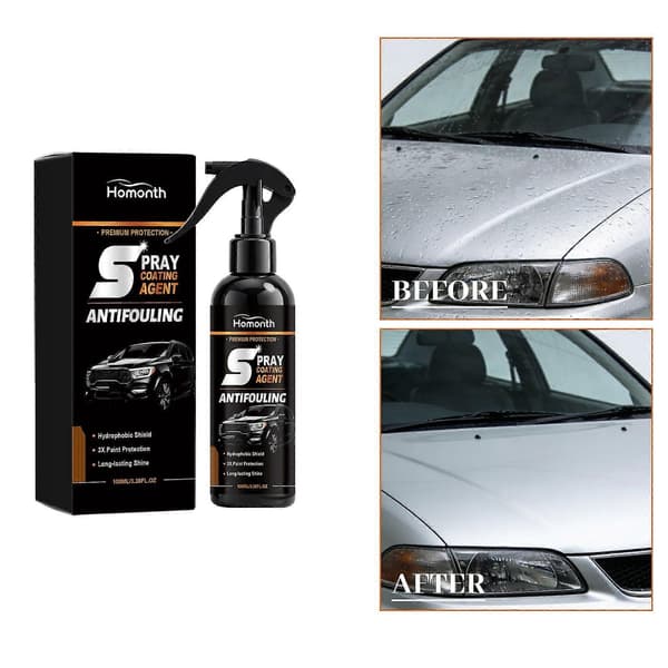 1/2/3 stk. Hydrofob Bil Spray Coating Hurtig Påføring, Langvarig Glans & UV-Beskyttelse 2pcs