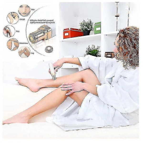 4 stk. Feilfrie Hårfjerningshode Erstatningsblad Finishing Touch Epilator