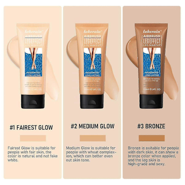 Benmakeup Vattentät Ingen Överföring, Benåder Täcker Makeup för Åderbråck 3